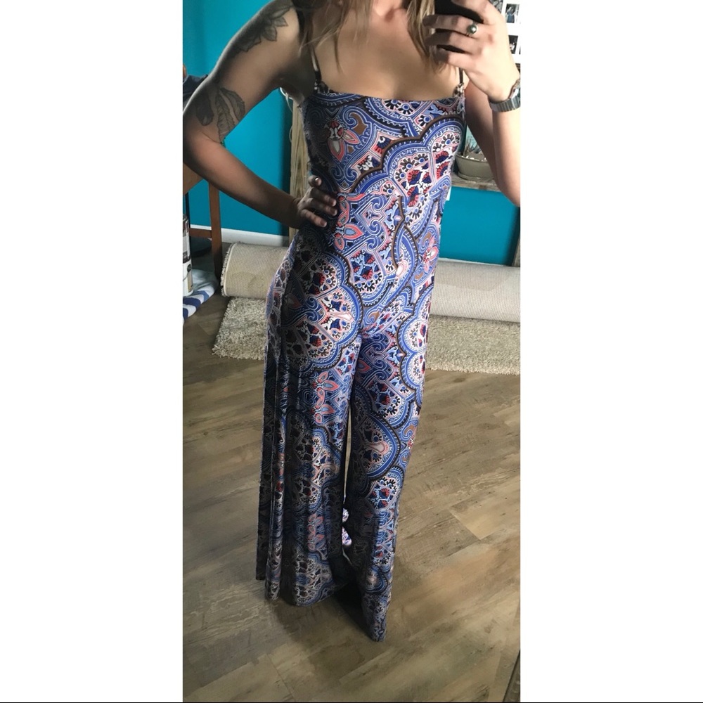 Hippy romper/maxi-pants